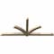 Ekena Millwork Redmond Rough Sawn Timber Gable Bracket, Douglas Fir, 96"W x 40"H x 4"D x 4"F, 10/12 Pitch GBW096X40X0404RED00RDF - alternate 2